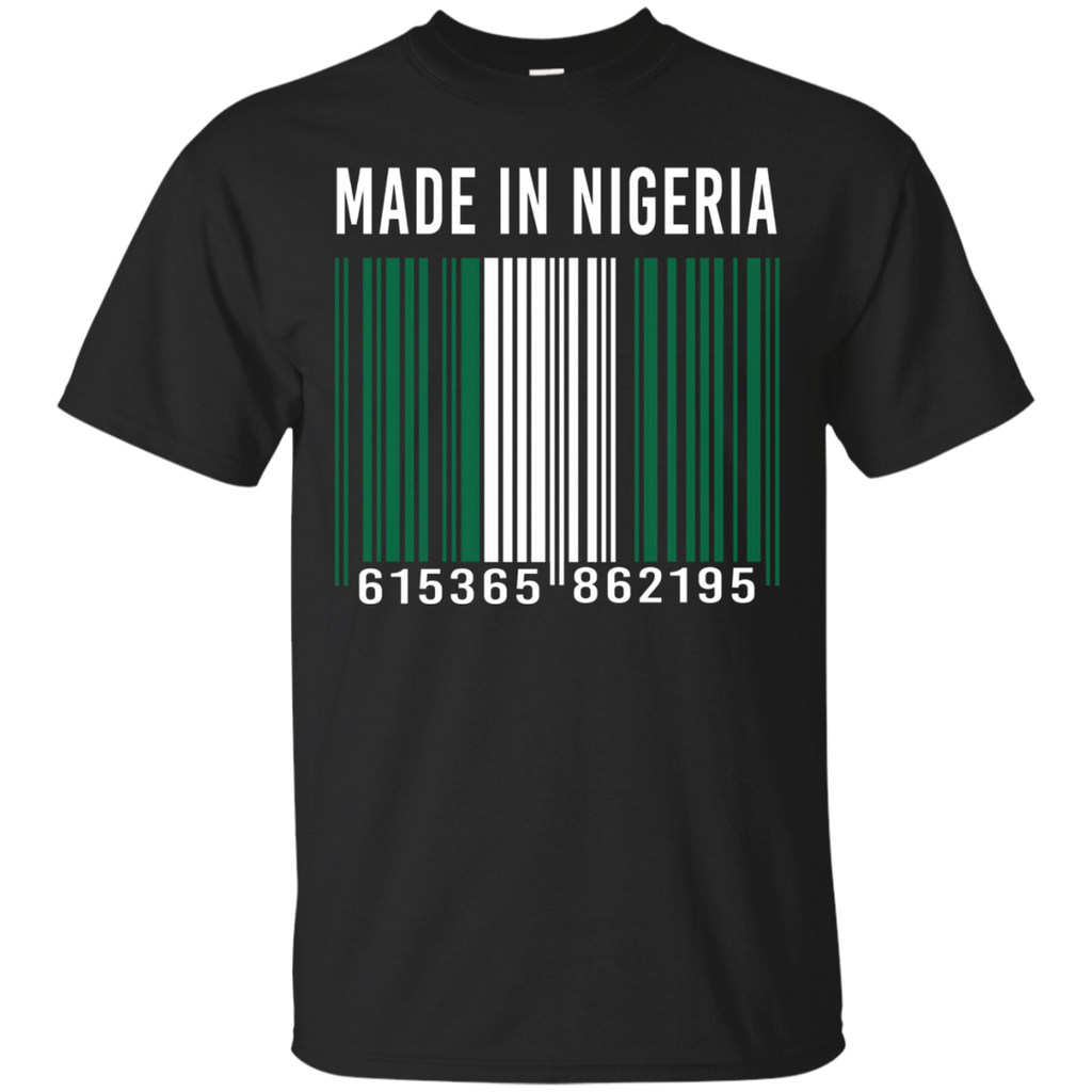 Nigeria Barcode T-Shirt_Black