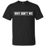 Why Don't We Music Funny Men's Women's T-shirt_Black