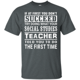 What Your Social Studies Teacher Told You To Do T-shirt_black=