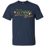 Grace Upon Grace Christian Bible Thanksgiving Fall Shirt_black