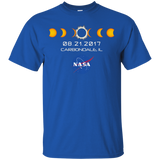 NASA Total Solar Eclipse T-Shirt - Carbondale Illinois IL_Black