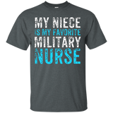 My Niece is My Favorite Military Nurse T-Shirt_Black