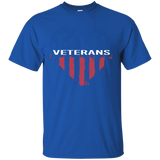 America Veteran Heart Flag T-shirt_black