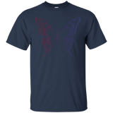 Butterfly T-shirt (red, Purple)_black=