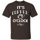 Coffee T-shirt Coffee O'clock_black=