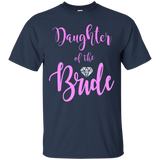 Daughter Of The Bride T Shirt Diamond Pink_black=