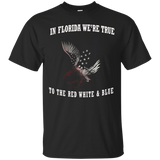Patriotic Eagle American Shirt Florida Tshirt USA Pride Love_Black