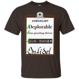 Deplorable Gas Guzzling Gun Owner Infidel T-shirt Gift_black=