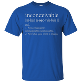 Inconceivable Definition Shirt, Funny Gift
