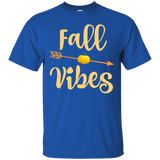 Cute Fall Shirts Autumn Apparel Fall Vibes Gift Tee_black