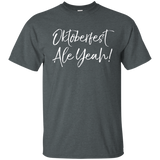 Oktoberfest Ale Yeah! Shirt Funny German Beer Drinking Tee_Navy