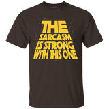 The Sarcasm Is Strong T-shirt With This One_Black