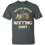 Lazy Baby Sloth Official Napping T-shirt