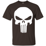 Punisher Classic Skull Symbol Graphic T-Shirt_Black