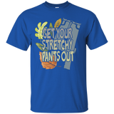 Get Your Stretchy Pants Out Funny Thanksgiving T Shirt_black