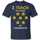 I Teach Tiny Humans T-shirt For Kindergarten Teachers_black=