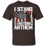 I Stand For The National Anthem T Shirts_black