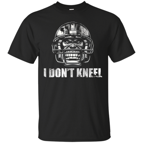 I Don't Kneel - Football Gift Shirt_black