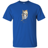Screech Owl T-Shirt Graphic Wildlife Tee_Black