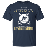 Navy Seabee Veteran T-Shirt_Black
