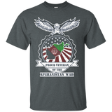 Distressed Proud Veteran Of Afghanistan War Tee_black