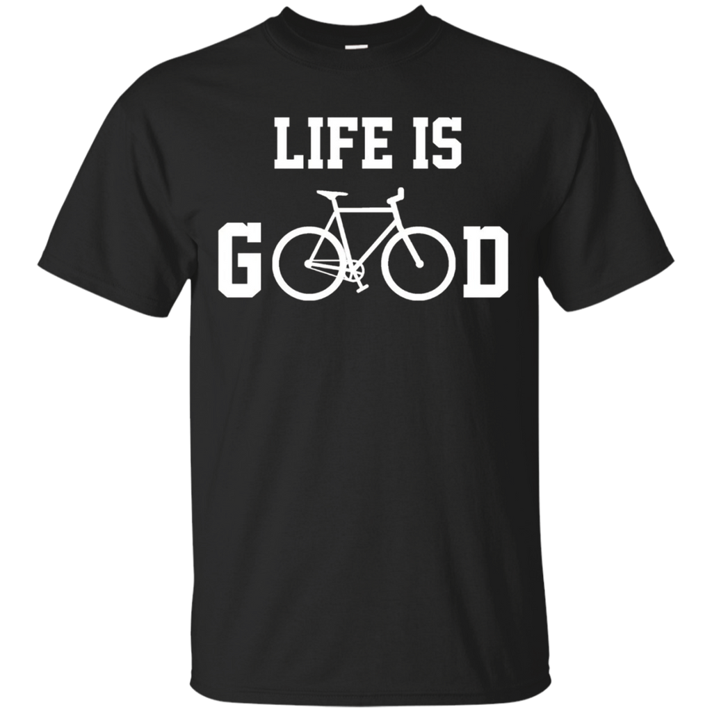 Life Is Good Shirt Bicycle T Shirt T-shirt Tee Shirt Gift