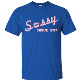 Sassy Since 1937 T-Shirt 80 Yrs old b-day 80th Birthday Gift_Black