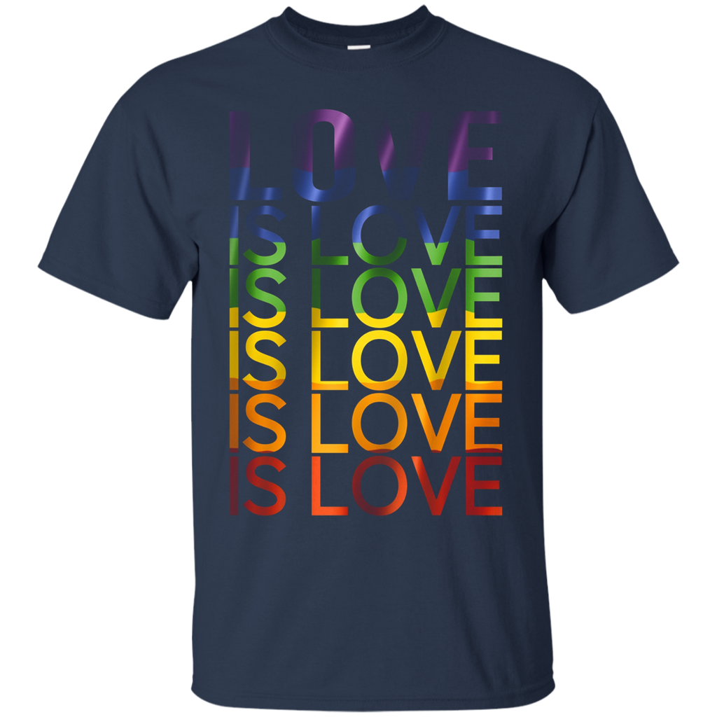 Lgbt Gay Pride Flag Love Is Love Is Love
