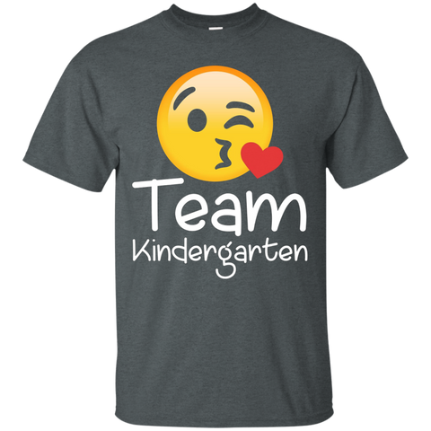 Emoji Team Kindergarten Teacher T Shirt For Lover_black=