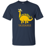 Tacosaurus Cinco de Mayo Shirt Funny Taco Dinosaur Gift_Navy