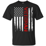 American Veteran Flag T-shirt_black