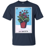 La Maceta Card T-shirt Flowerpot Loteria Tarot