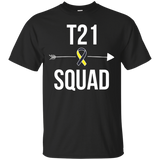 Down Syndrome - T21 Squad T-shirt_black=