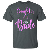 Daughter Of The Bride T Shirt Diamond Pink_black=