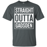 Straight Outta Gadsden Funny Cool T Shirt_Black