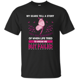 Life Tried To Break Me But Failed Breast Cancer T Shirt