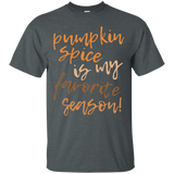 Pumpkin Spice is My Favorite Season Shirt Funny Autumn Fall_Black