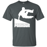 Parkour T Shirt Parkour T-Shirt Free Running Tee Athlete_Black