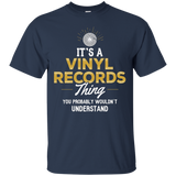 Vinyl Records T-Shirt - It's a Vinyl Records Thing!_Black