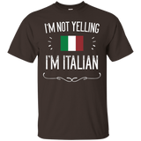 I'm Not Yelling I'm Italian Shirt, Funny Italy