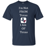 I'm Not From Texas Tee For Native Texans