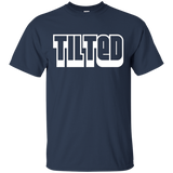 Tilted Shirt League T-Shirt for plebs who tilt in game tee_Black