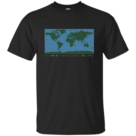 The World's Greatest Planet On Earth T-Shirt - Earth Shirt_Black