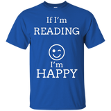 Happy Reading T Shirts. Best Gifts Nice For Young Readers._black