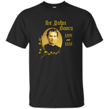 Saint John Bosco T-Shirt Catholic Saints_Navy