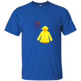 Red Balloon Horror Halloween T-shirt_Navy