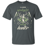 Deer Hunter T-shirt For Hunting Men Tee_black