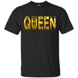 QUEEN WIFE WOMAN T-SHIRT WITH EGYPTIAN ANKH_Black