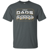 Great Dads Get Promoted To Poppop - Coolest Grandpa Shirt_black=