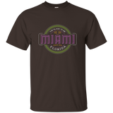 The Place To Be Miami Florida T-Shirt_Black